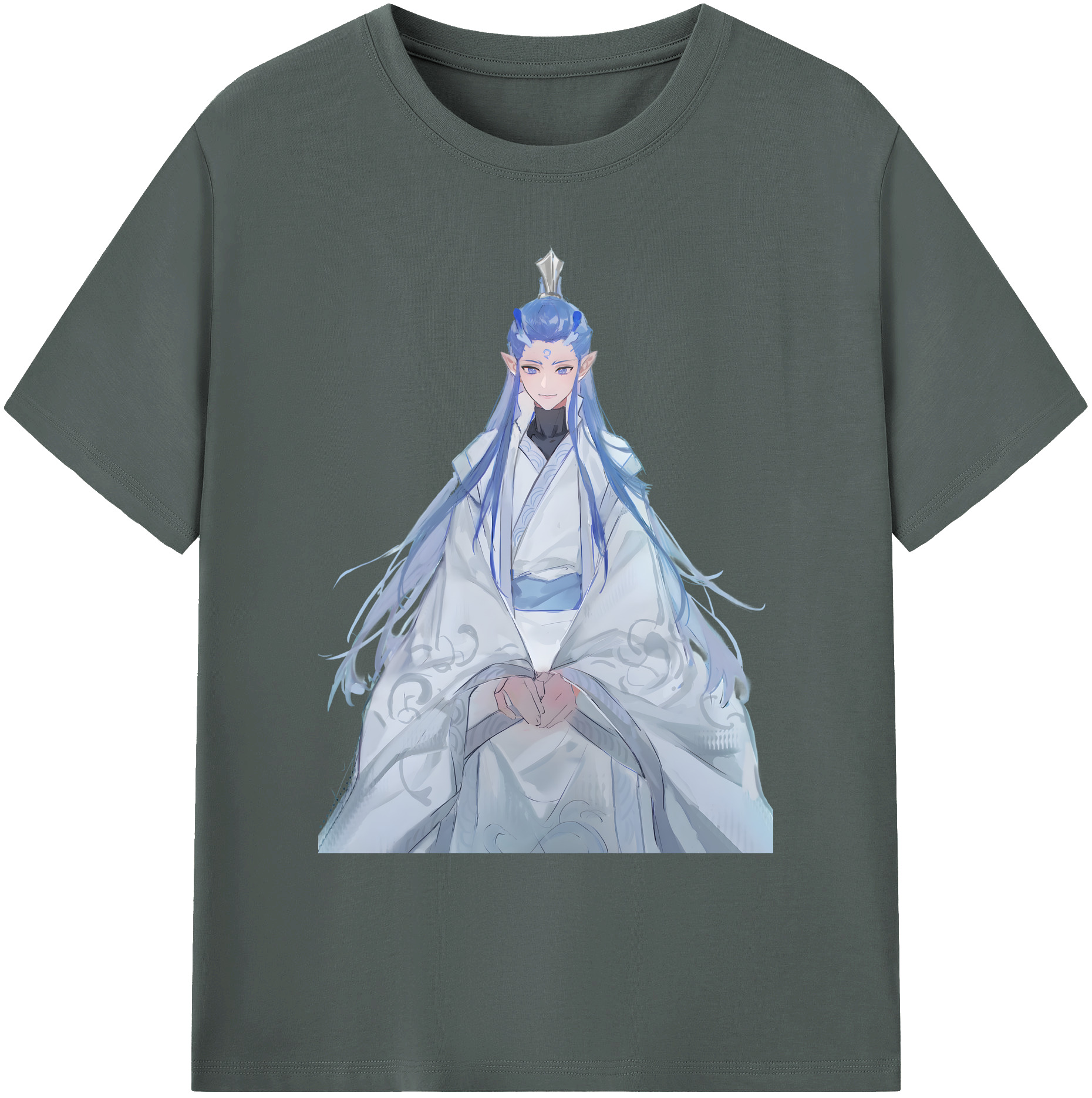 （画像用） Ne Zha 2 ナタ 魔童の大暴れ 綿100％ メンズ半袖Tシャツ｜肌触りやわらか＆通気性